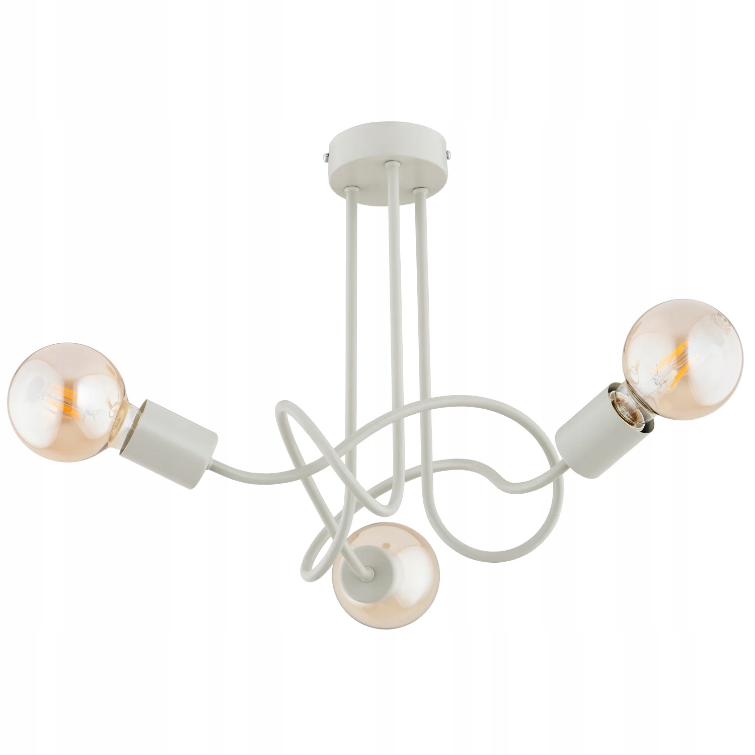 Alfa Stropní svítidlo Wingo, šedý kov, 3xE27, IP20, 15 W