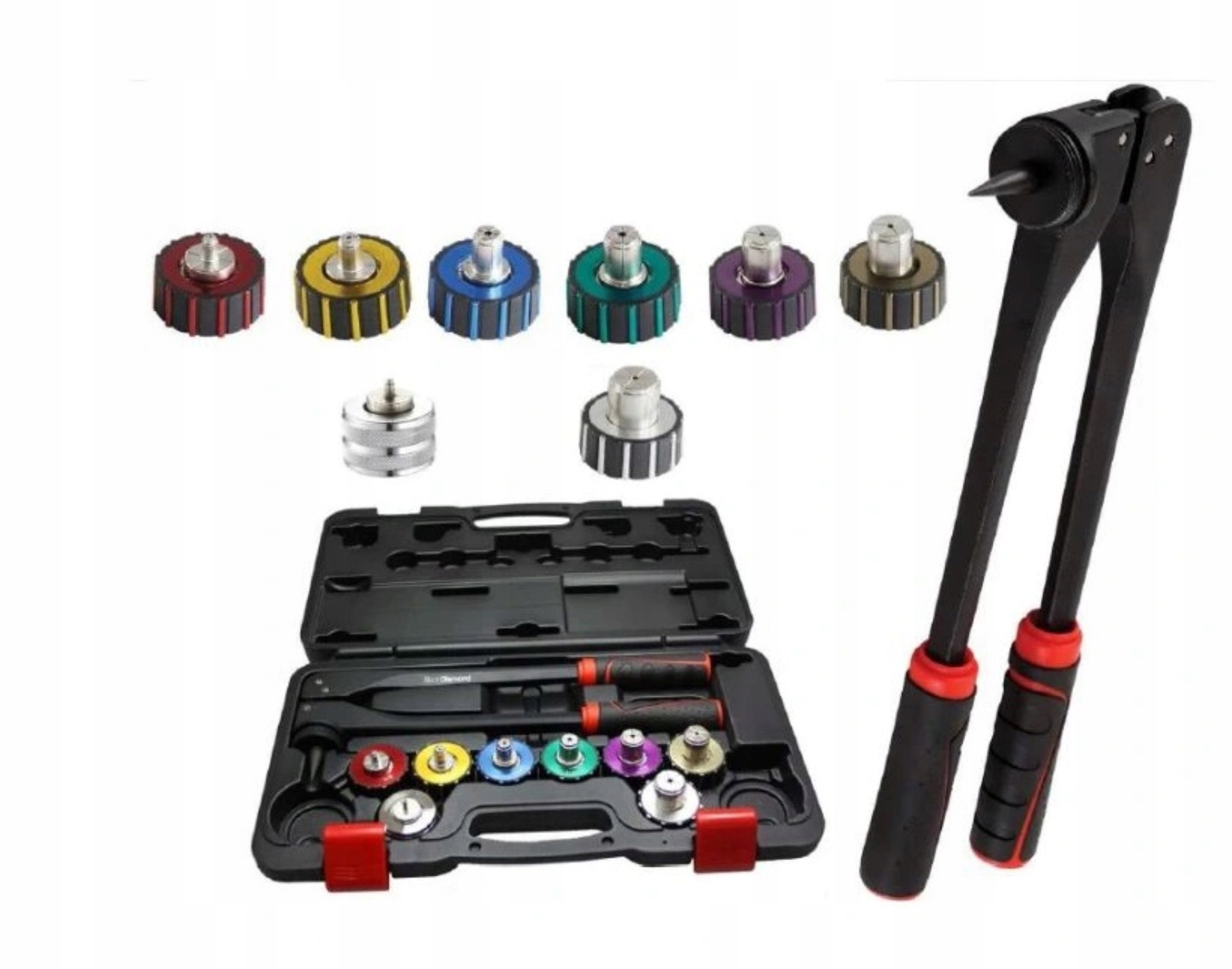 Rozmetávač Expandérov Pre Palcové Rúry Čierny