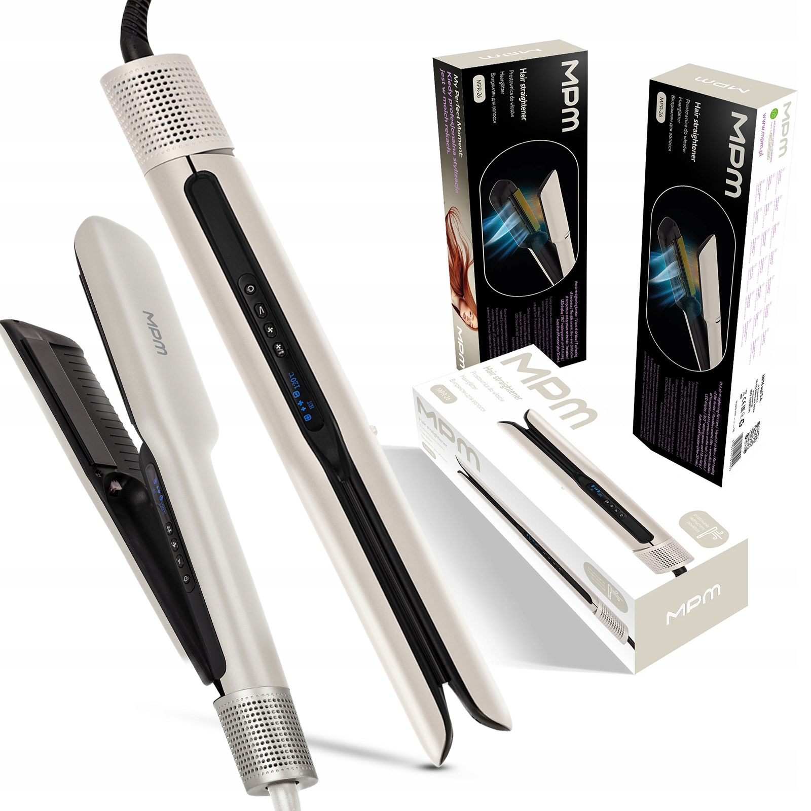 Prostownica do Włosów Ceramiczna Mpm MPR-26 airstrait Aeroprostownica