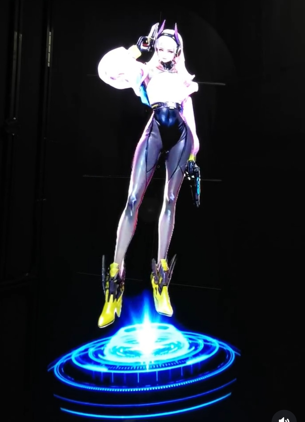 Virtuální Zaměstnanec Ai Hologram 3D Umělá Inteligence