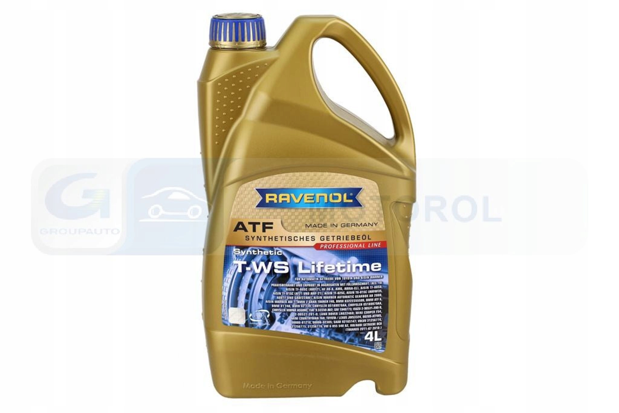 Olej ravenol atf t-ws lifetime 4l chrysler/vw/toyota Ravenol 1211106-004-01