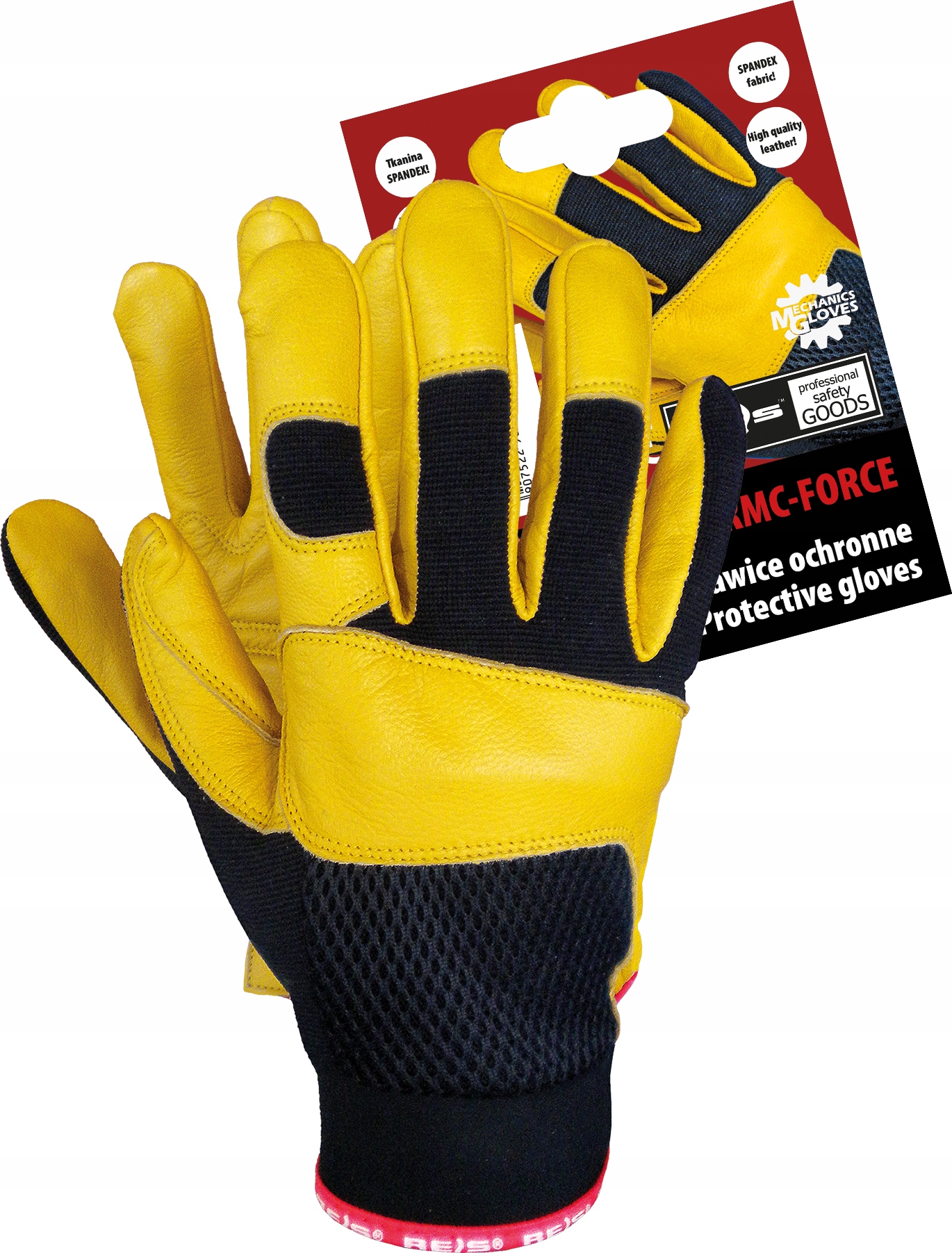 

Rękawice ochronne Mechanics Gloves Force 8
