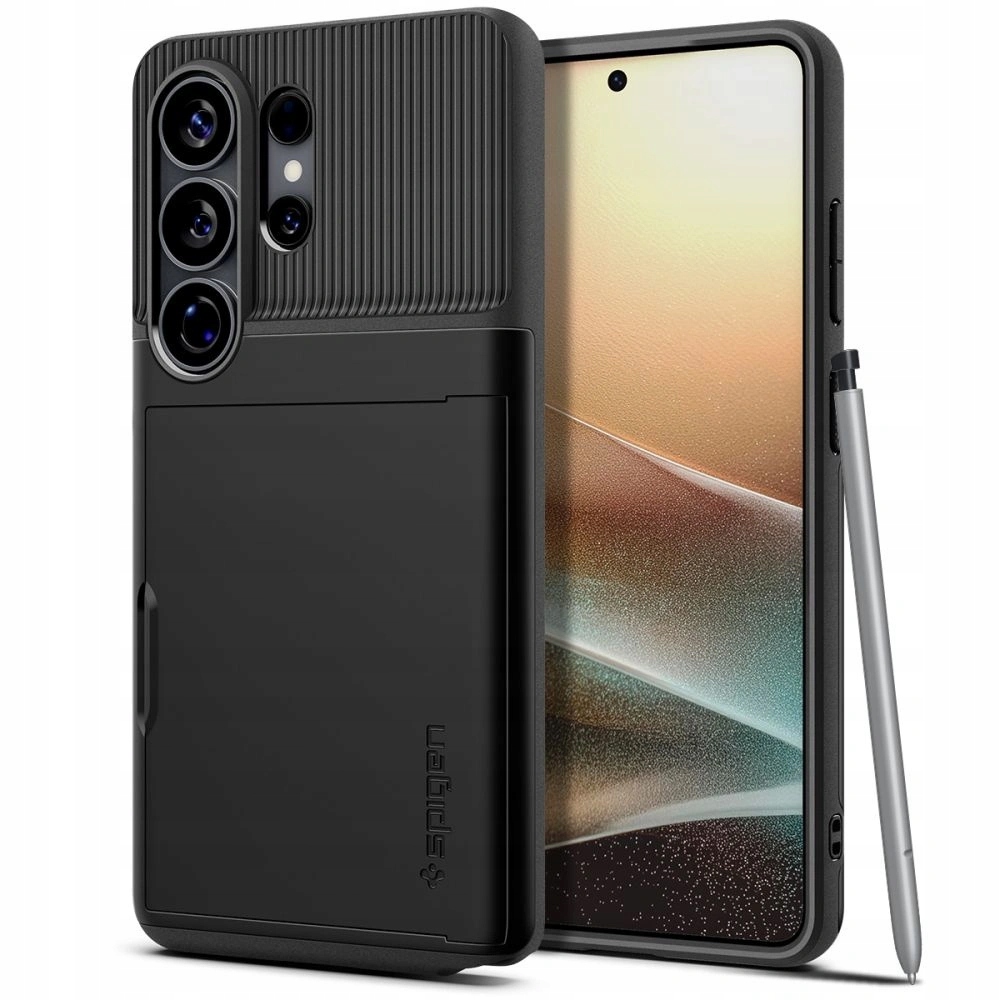 Pouzdro Spigen pro Samsung Galaxy S26 Ultra s prostorem pro karty, peněženku a pouzdro