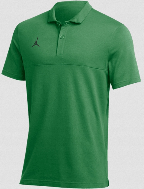 Tričko pánské polo s krátkým rukávem zelené Nike Jordan DQ7905-341 vel. S