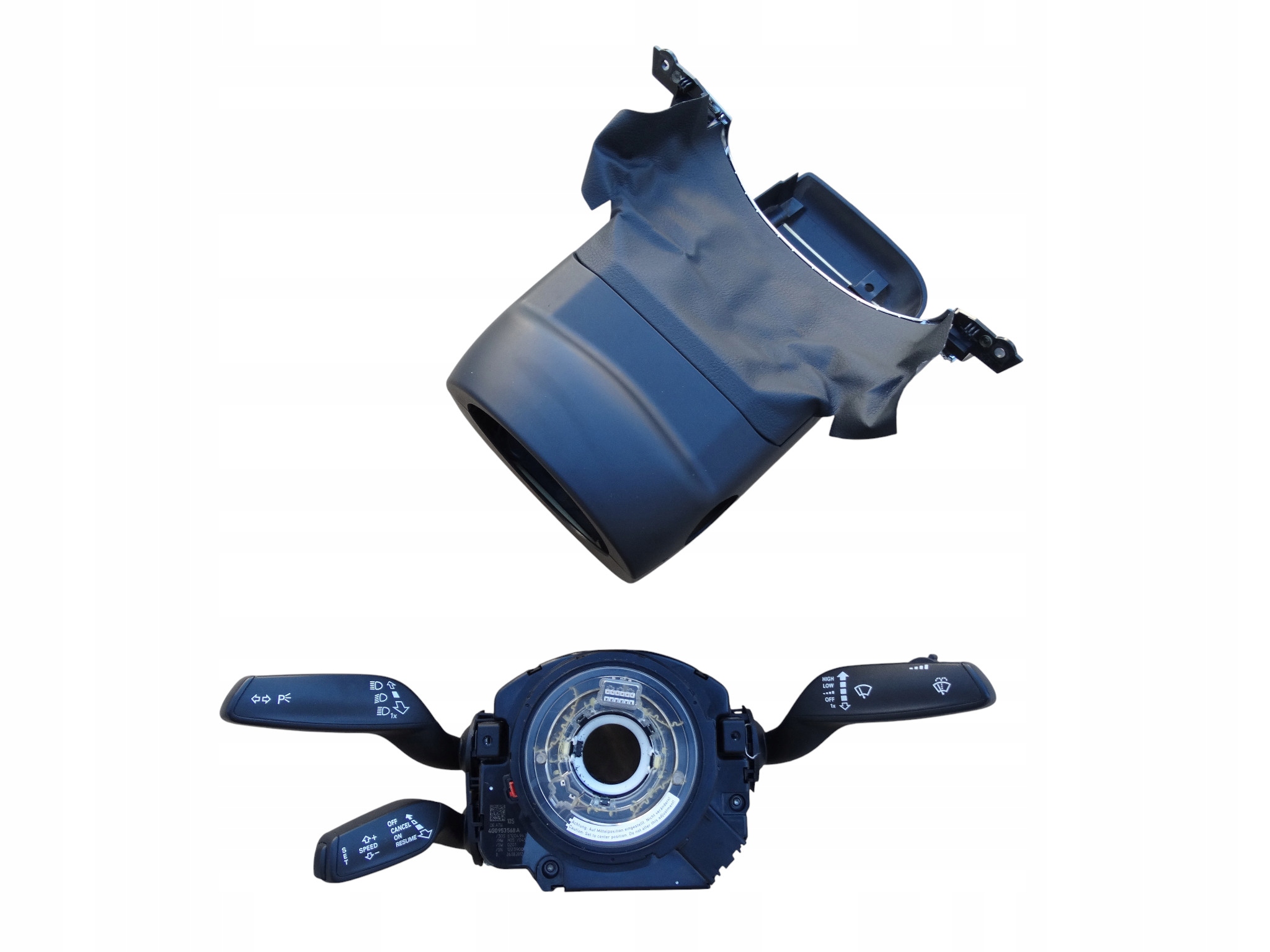 AUDI A6 C7 A7 C7 4G steering wheel levers and controls TEMPOMAT ring ZWIJAK control