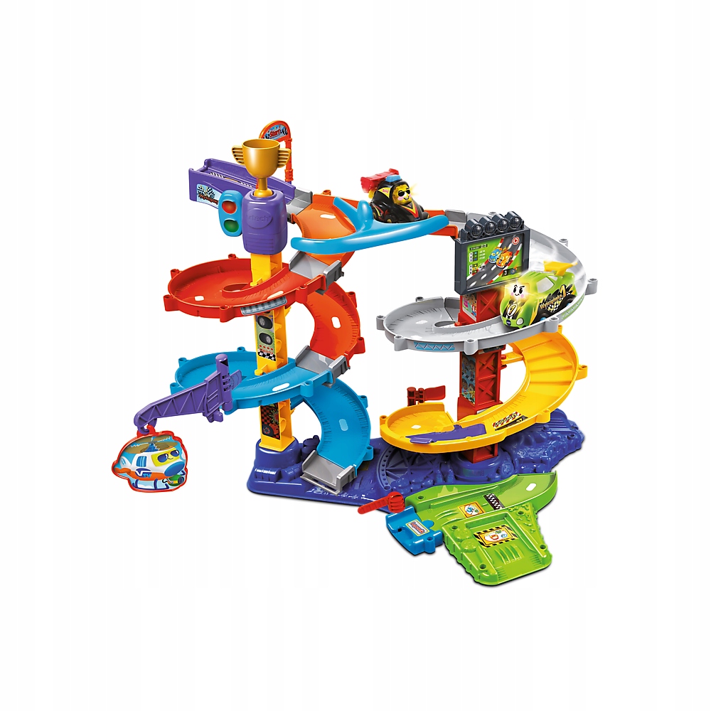 VTECH TUT TUT AUTKA ZESTAW WYŚCIGOWY WIELKI TOR 61459 POLSKA WERSJA