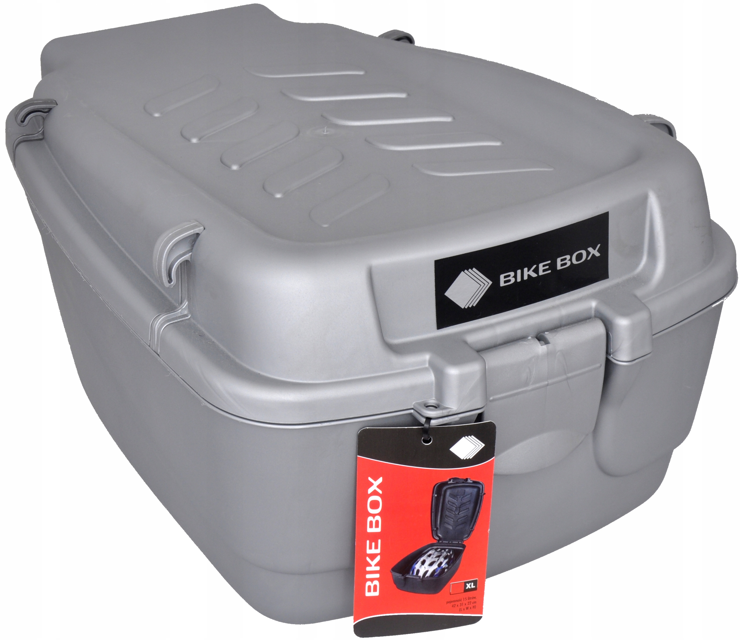 DUŻY BAGAŻNIK NA ROWER KUFER ROWEROWY PL + GRATIS LINA Kod producenta 5906198000042