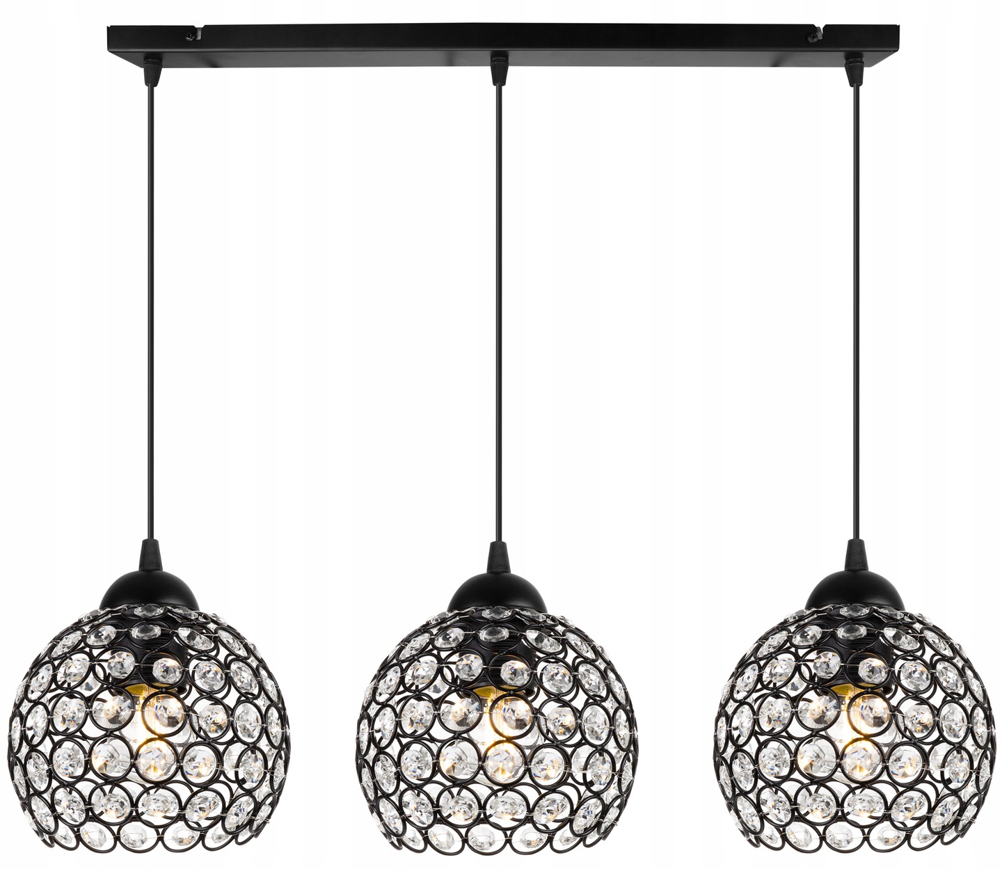 

Lampa Wisząca Sufitowa Żyrandol Plafon Kryształki
