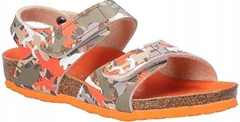 

Birkenstock Sandałki Palu Kids Dino Camo Orange 32