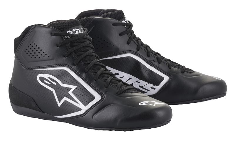 Kartingové topánky Alpinestars Tech 1-K Start V2 čierno-biele veľ 45,5