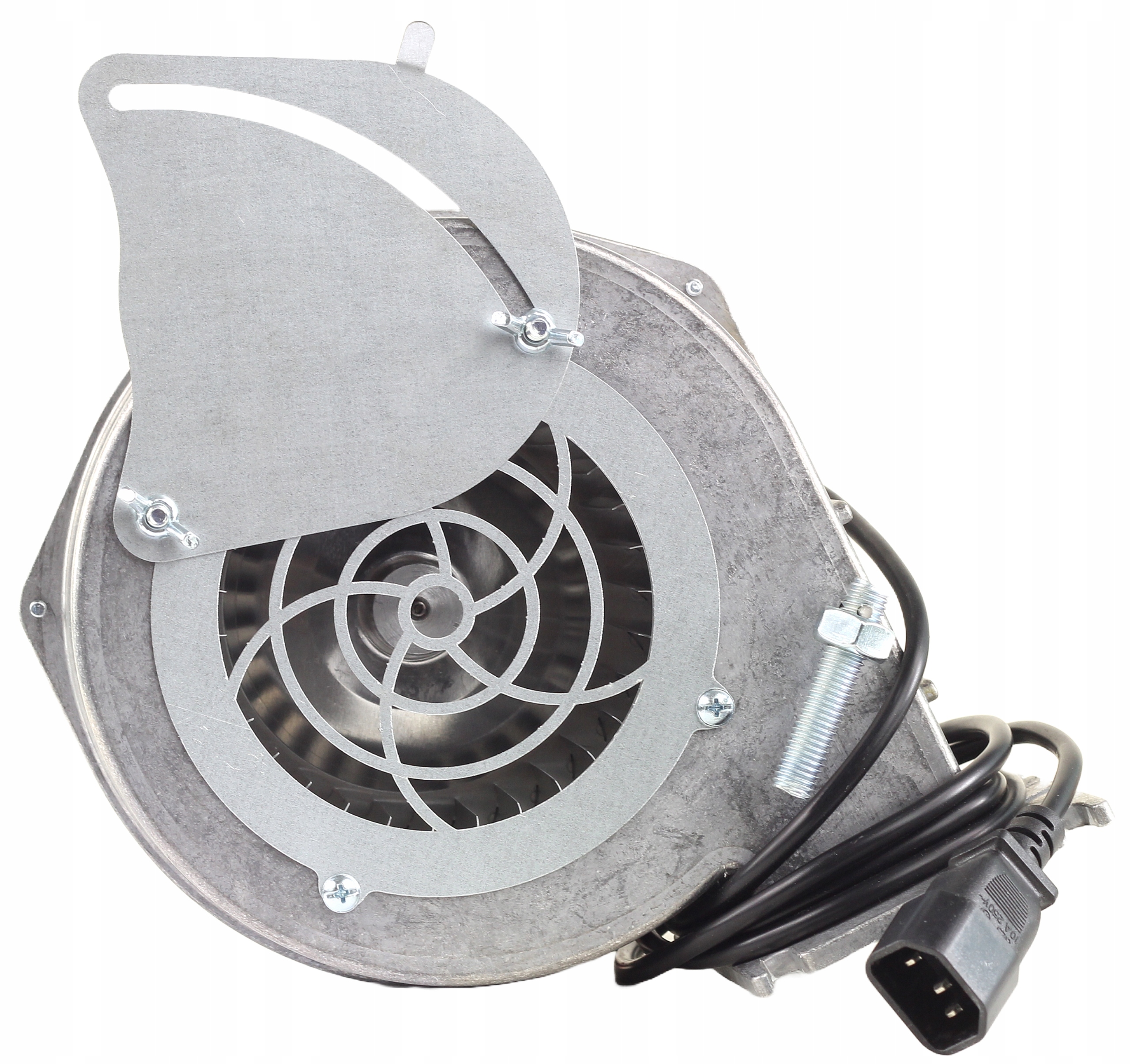 Wentylator dmuchawa NWS-100/P do kotła pieca 80W Przepustnica Przysłona