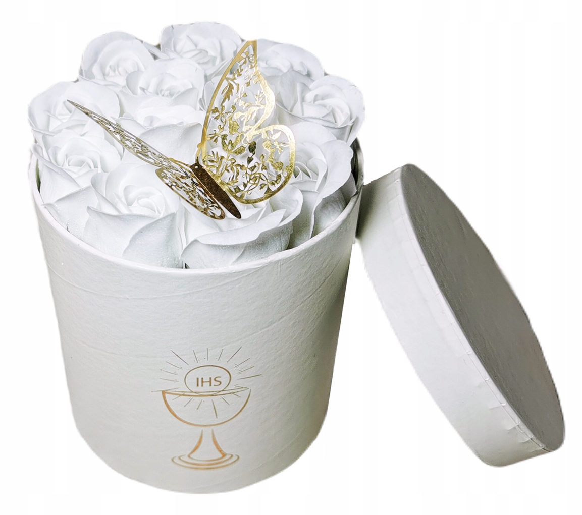 

Flower Box Kwiaty Na Komunię Świętą