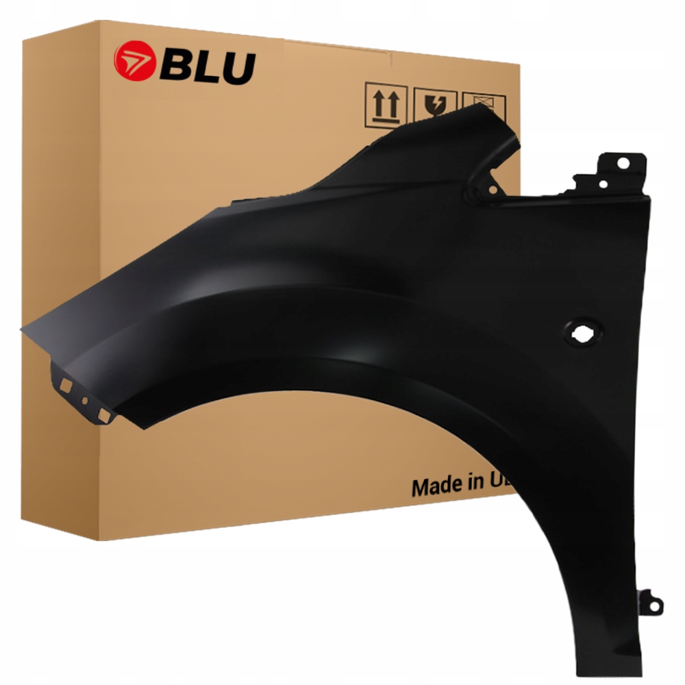 Blu Blatník Ford Ka II 2 9AZC levý černý 08-15 přední PantherBlack
