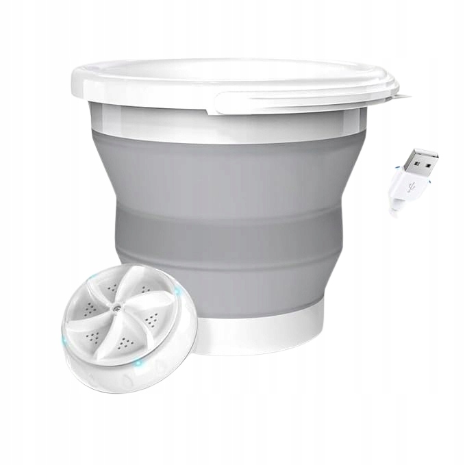 Malá pračka Usb Mini, skládací pračka na praní oblečení pro děti 5 l