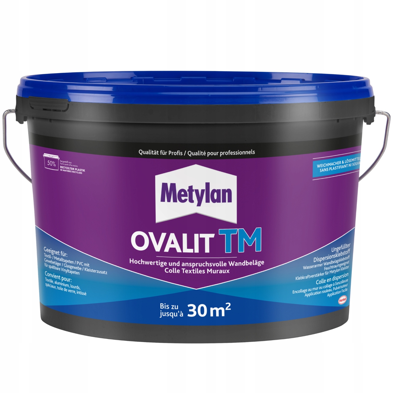 Lepidlo Metylan Ovalit Tm na tapety Hotové 5 kg disperzní