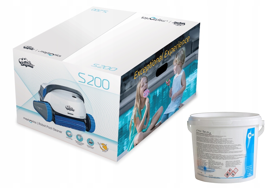 Odkurzacz ROBOT basenowy Dolphin s200 automatyczny