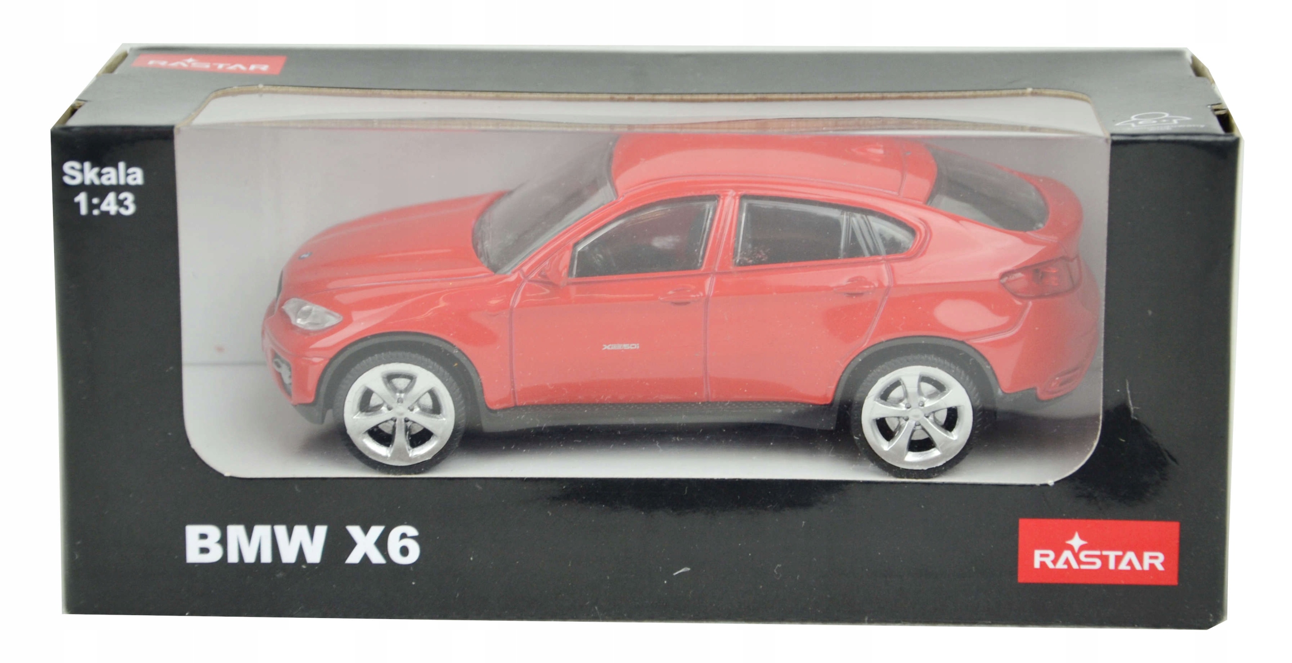 

Samochód Model Bmw X6 Rastar 1:43