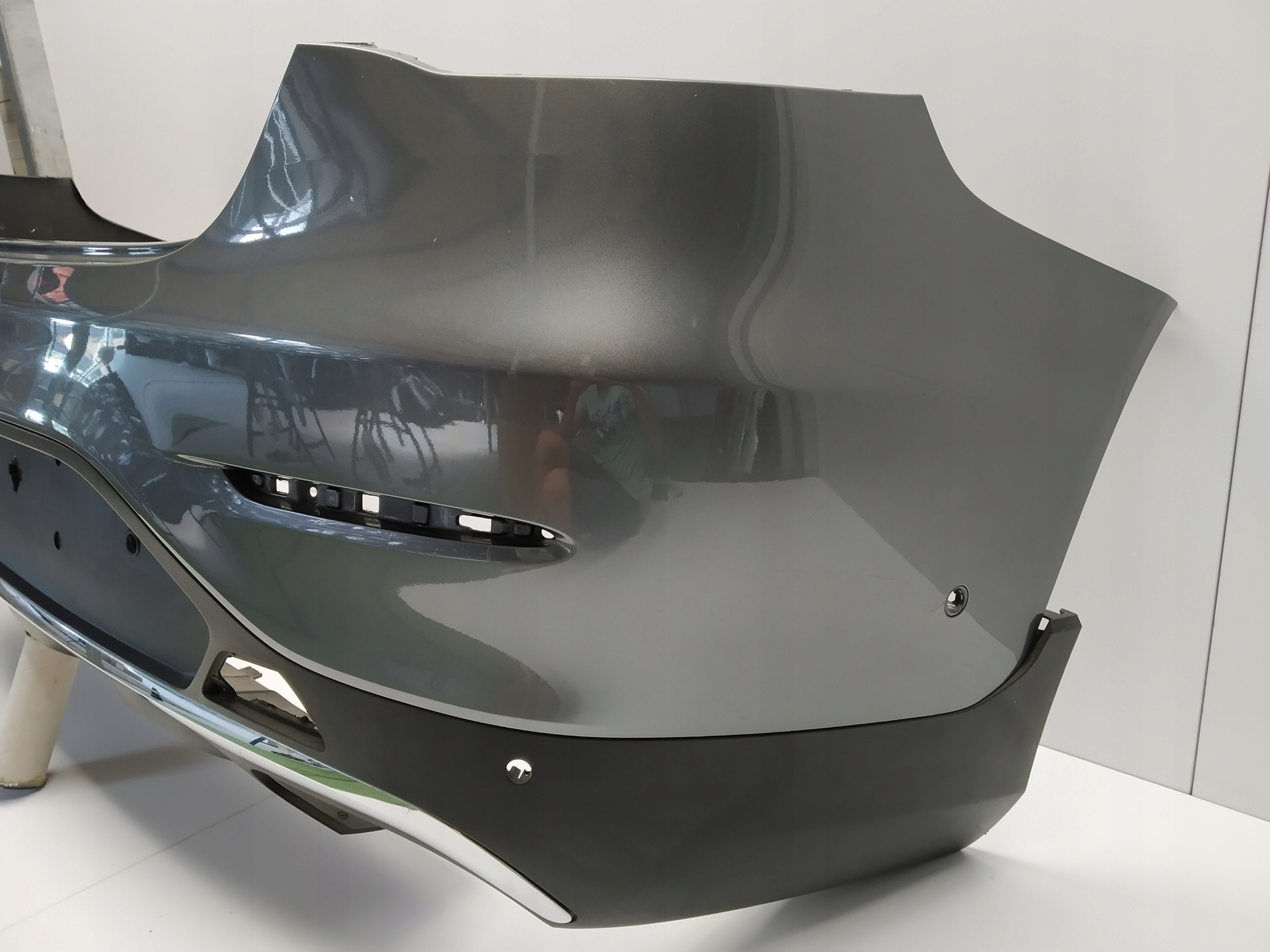 W253 Mercedes GLC Coupe AMG Line bumper rear part grey