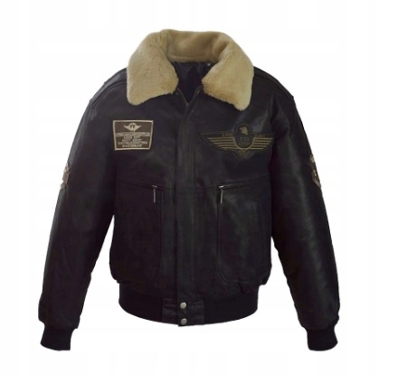 Męska kurtka skóra naturalna pilotka Marbet