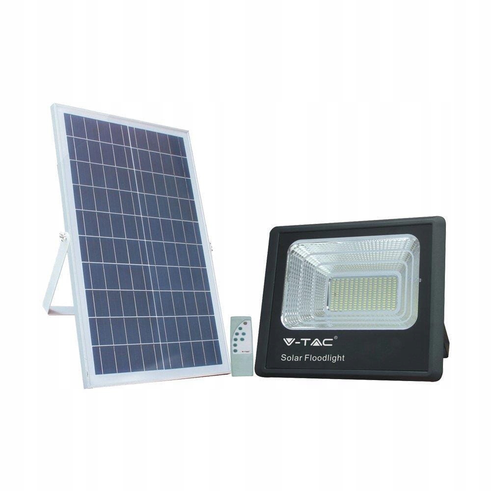 Solárny halogénový Led reflektor 40 W s diaľkovým ovládaním, neutrálna farba IP65 V-tac