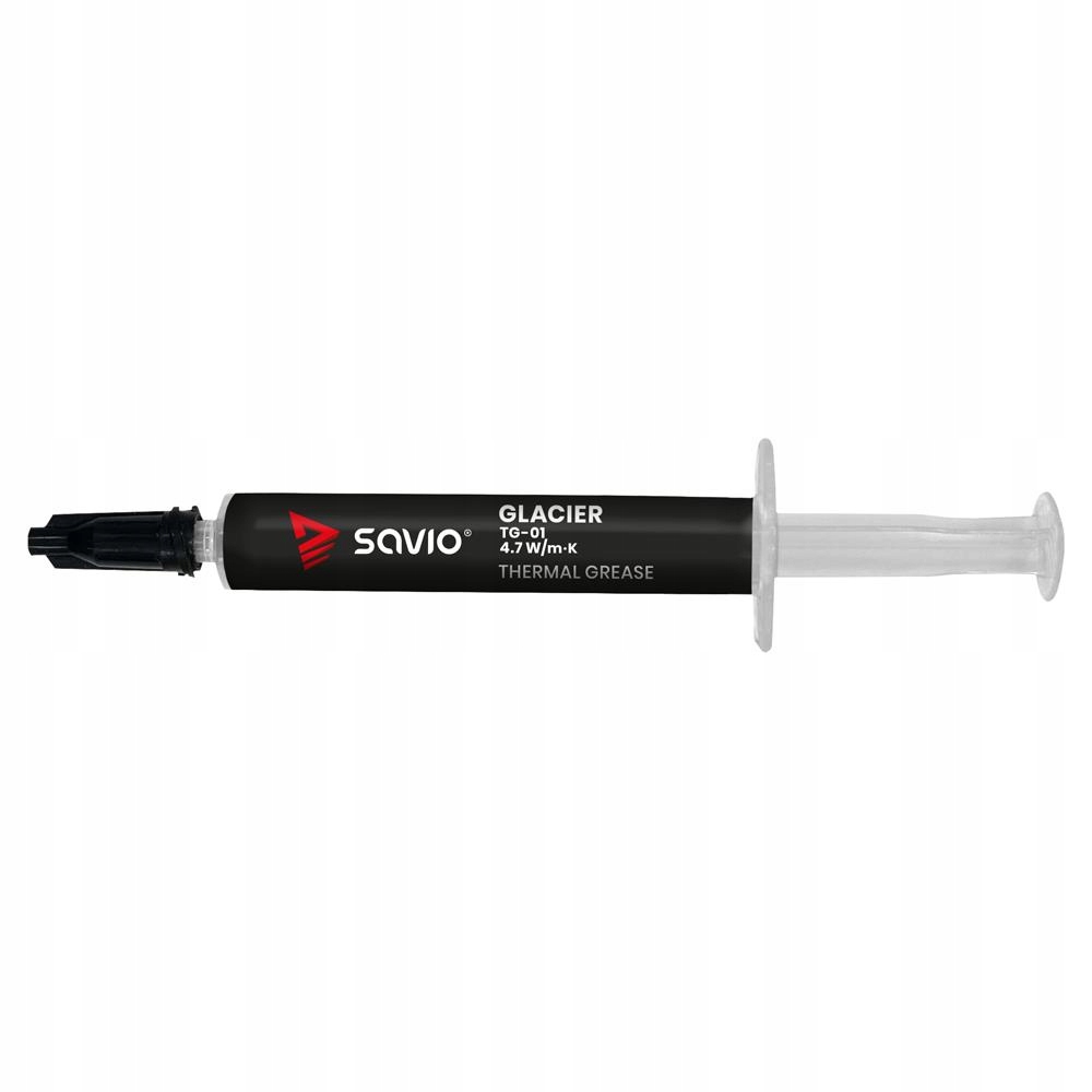 Savio Pasta Termoprzewodząca TG01 Do Wentylatorów Cpu Gpu 47WMK 2G Wydajna