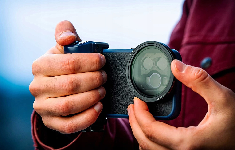 FREEWELL FILTR SHERPA DO TELEFONU IPHONE 13 PRO/MAX 14 PRO/MAX 15 PRO/MAX Kompatybilna Iphone 15 pro