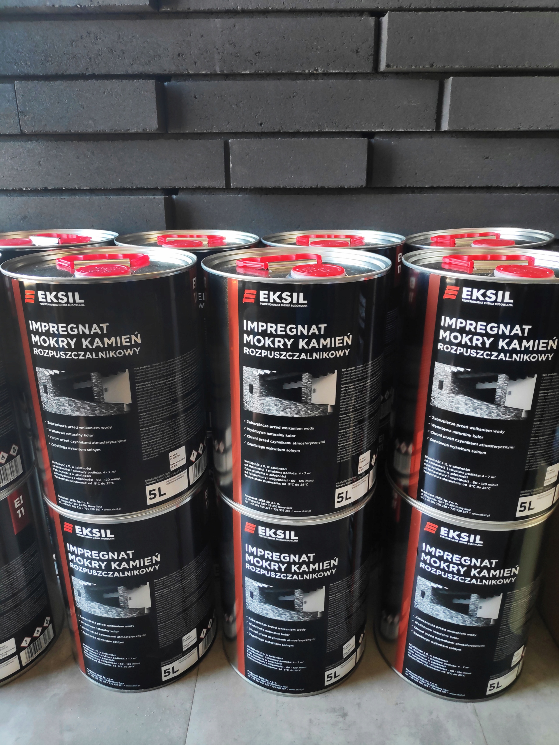 Impregnat hydrofobowy kamień stara cegła EH-14 5L Kod producenta EH-14