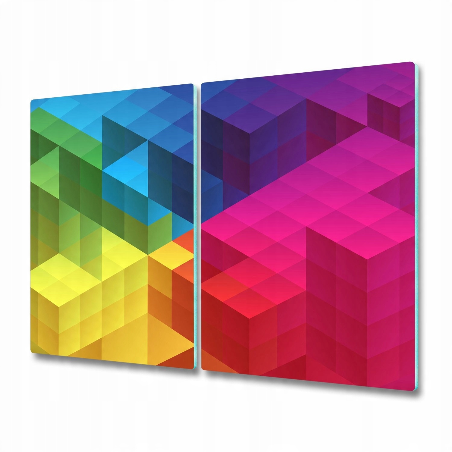 

Szklana płyta kuchenna Geometryczne 2x30x52