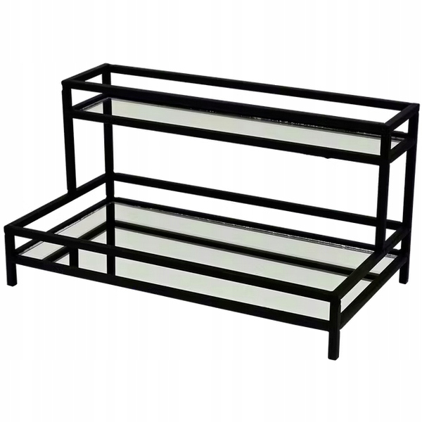 TACA SZAFKA DWUPOZIOMOWA WIELOFUNKCYJNA CZARNA