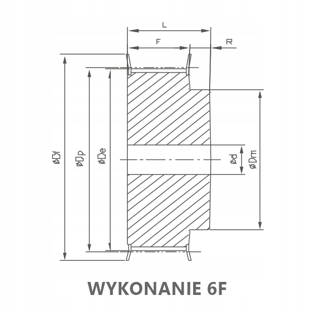 KOŁO PASOWE ZĘBATE OPIBELT PAS 9mm 12 5M 9 Producent części Optibelt