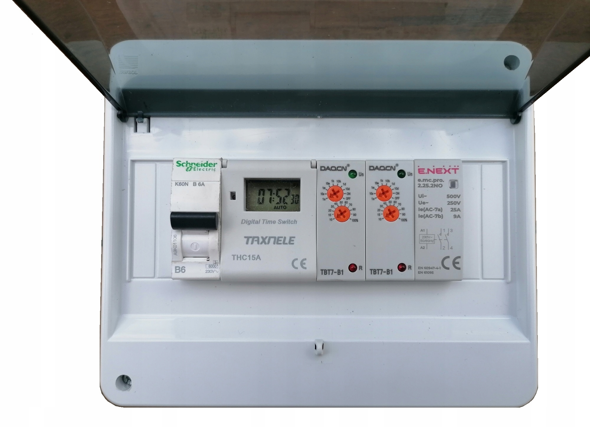 Regulátor domácí čistírny odpadních vod, regulátor provzdušňovacího ventilu