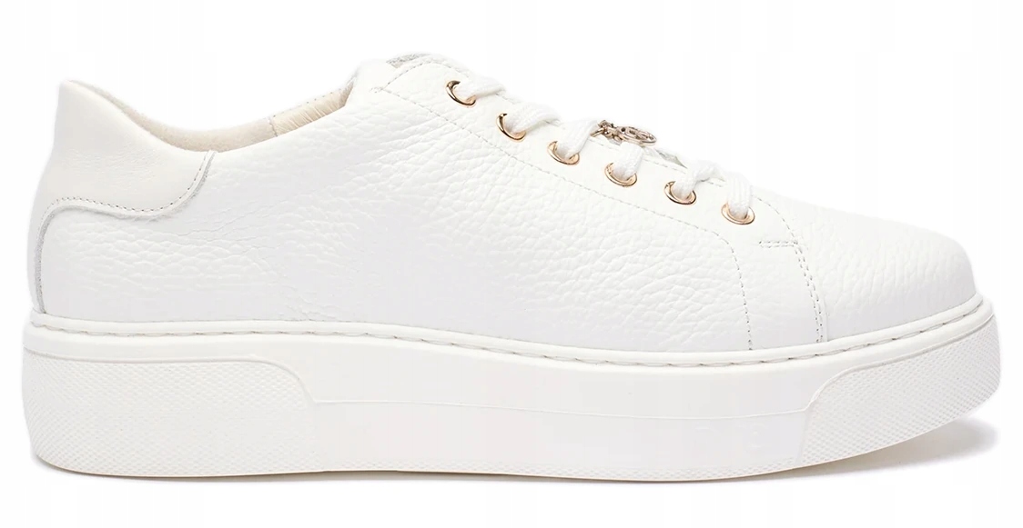 Bílé Tenisky Dámské Sportovní Kožené Boty Dámské Ryłko 39