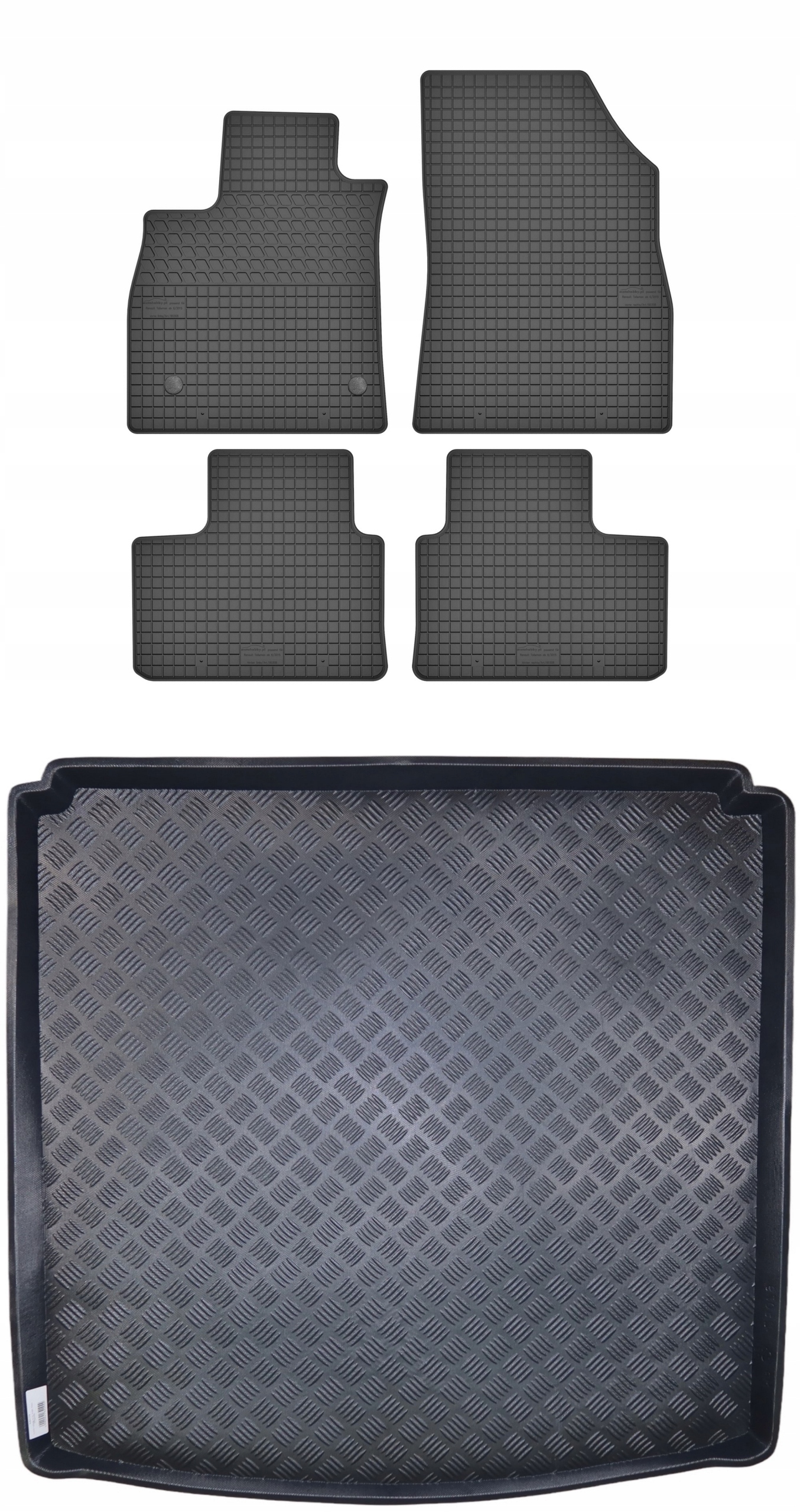 Koberce nosič pro: Renault Talisman 2015-2022 kombi grandtour