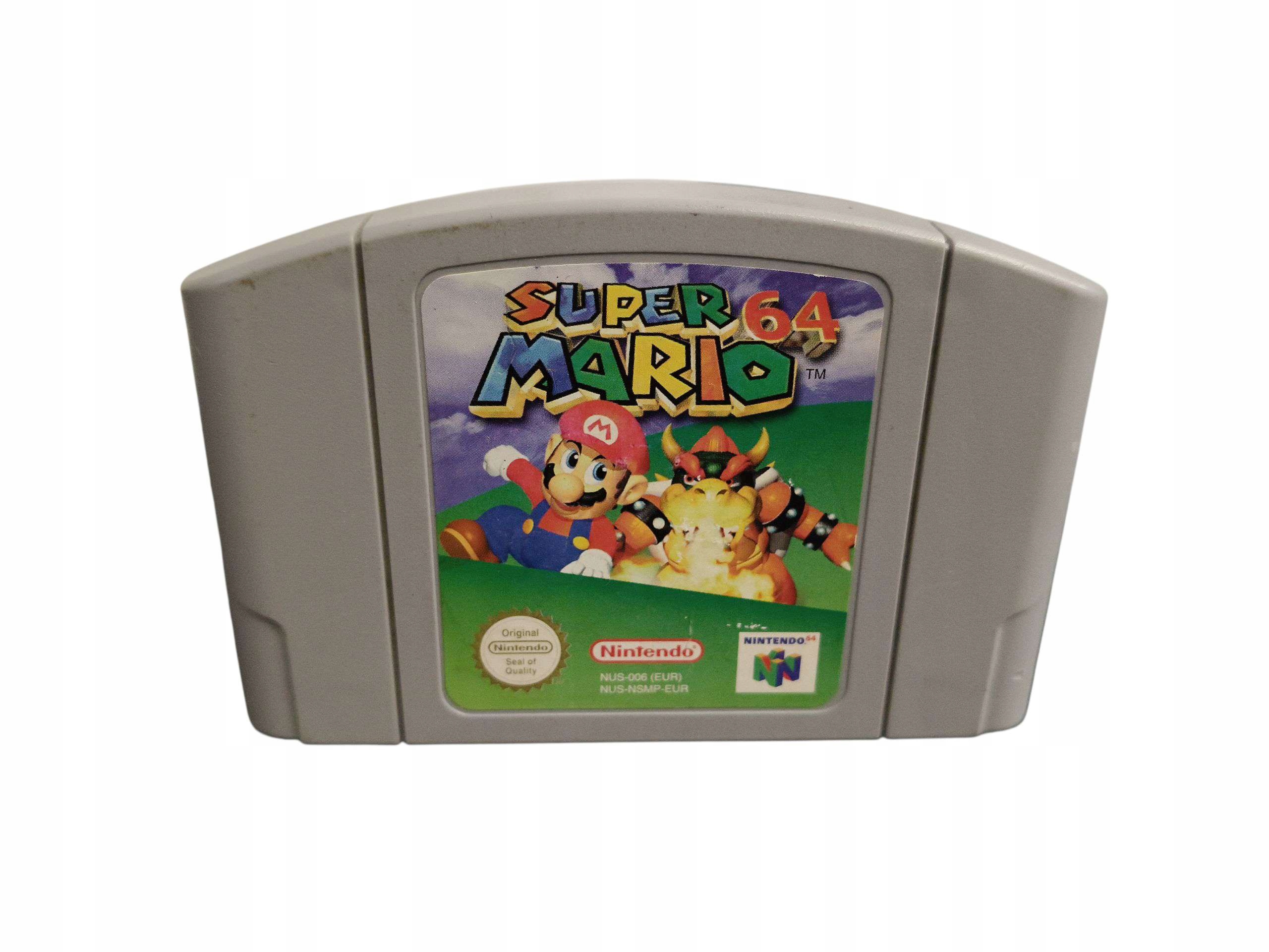 NINTENDO 64 Super Mario 64 / PLATFORMOWA