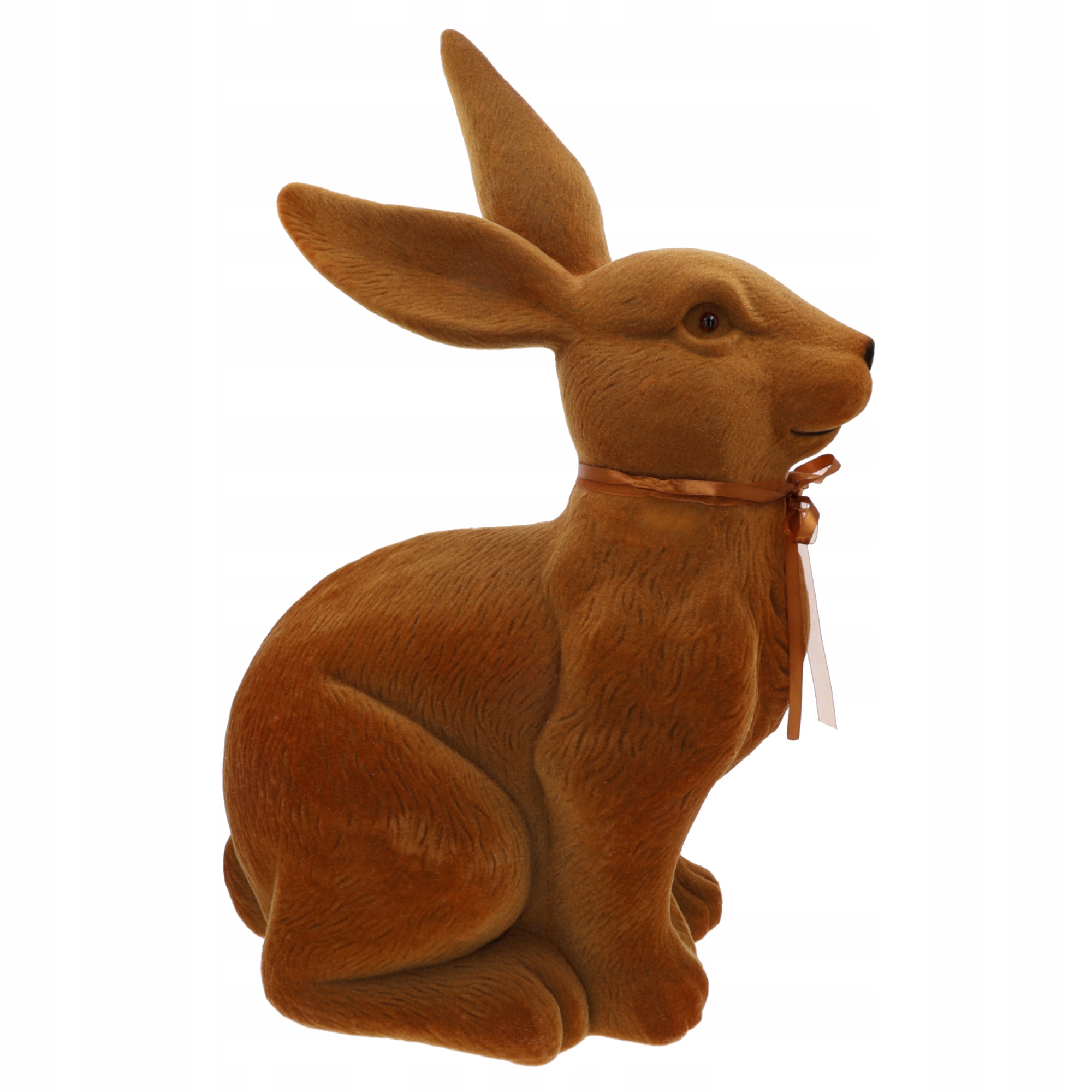 Veľká figúrka veľkonočný zajac XXL flokovaný zajačik dekorácia domu 73 cm