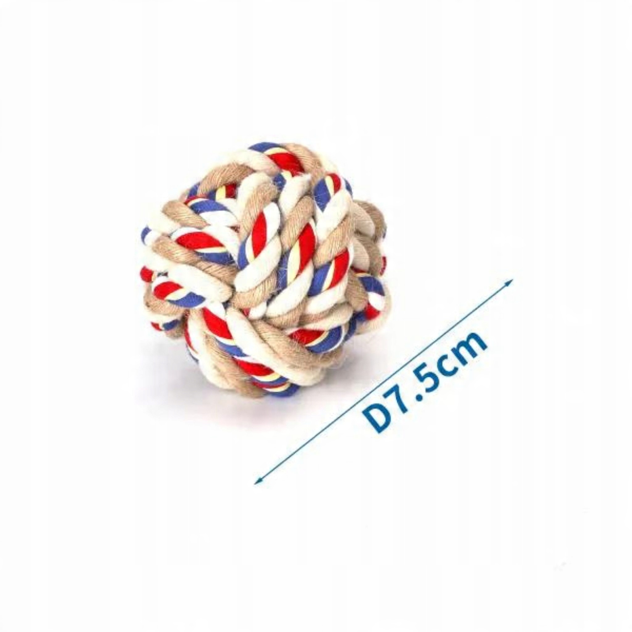 

Nobleza Piłka bawełniana sznurkowa 7.5cm