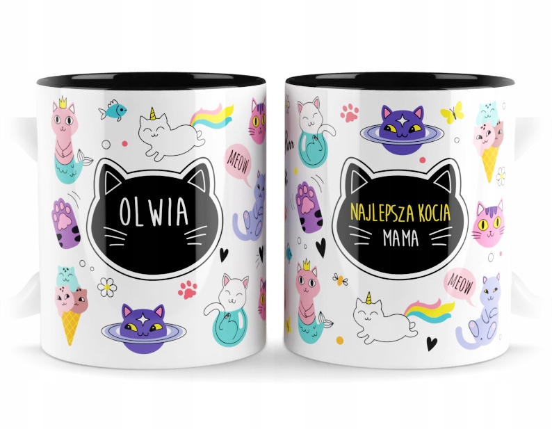 

kubek dla miłośnika kotów kota Kocia Mama