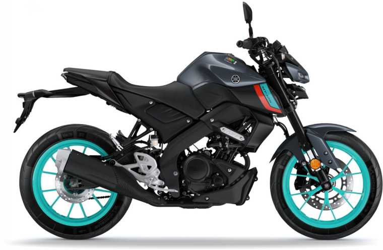Samolepky Na Motocykl Juula Pro Yamaha Mt 125 2022 Černé
