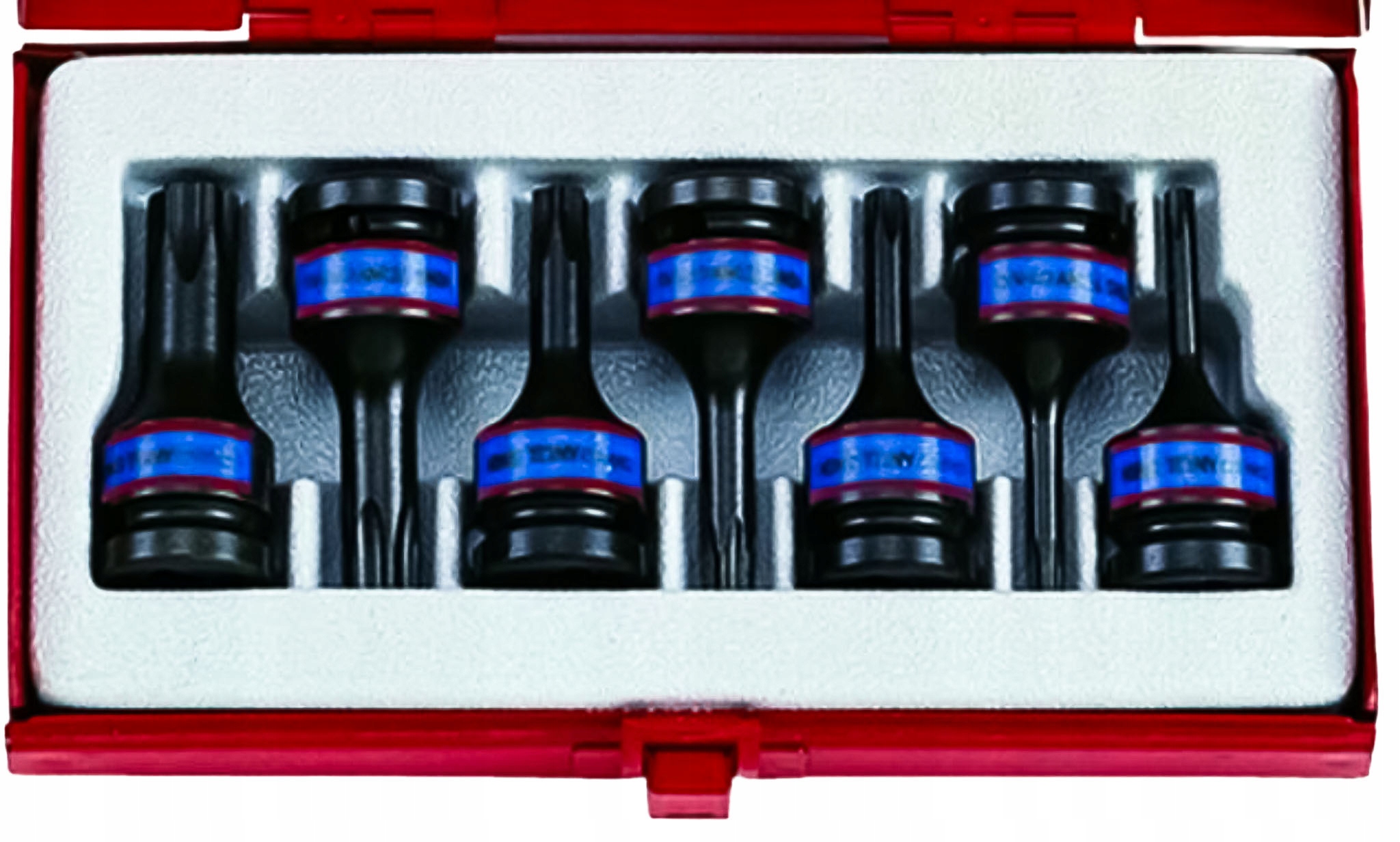 Sada príklepových nástavcov Torx 1/2" 7 dielov King Tony 4417PP
