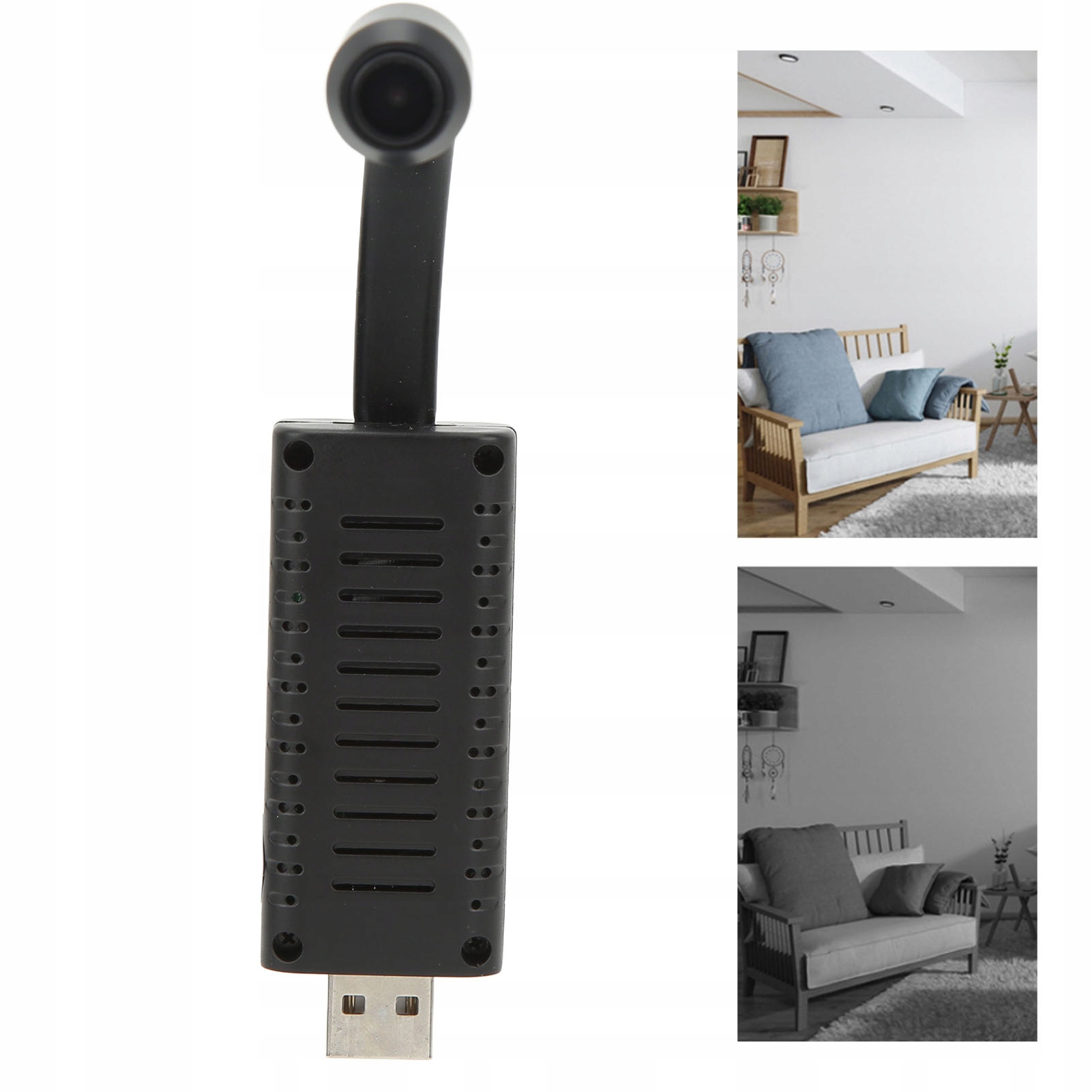 MINI KAMERA UKRYTA IP WIFI ZDALNA HD PODSŁUCH Model 2214220091911