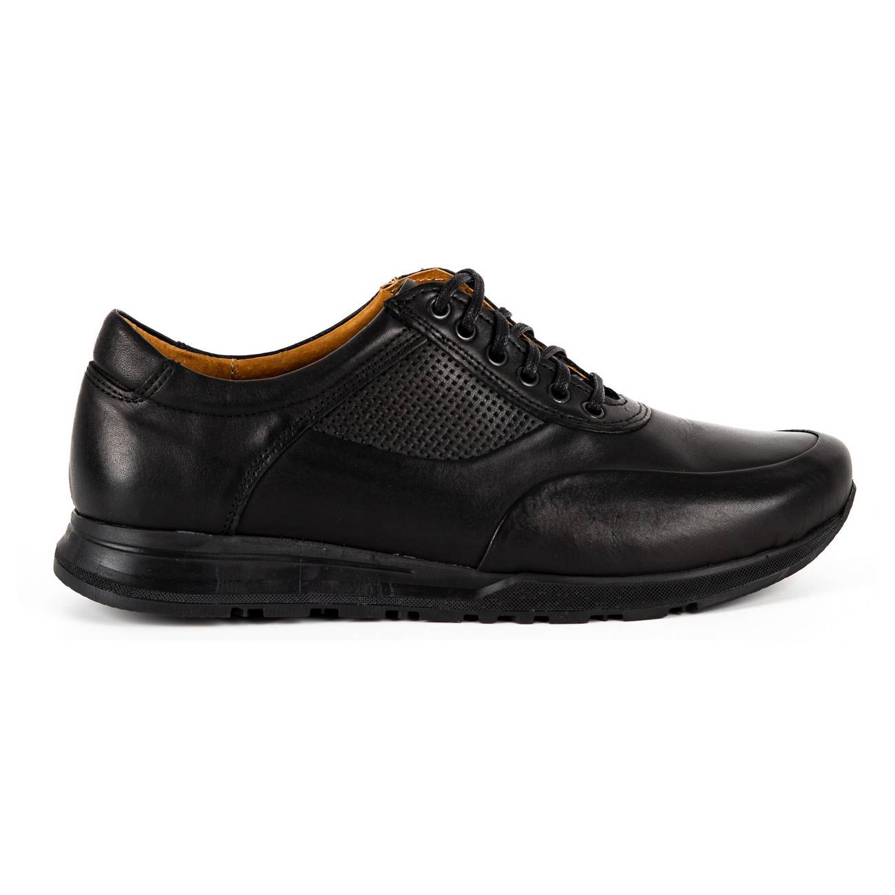 

Buty Męskie skórzane Casual 902KNT czarny Cz 44