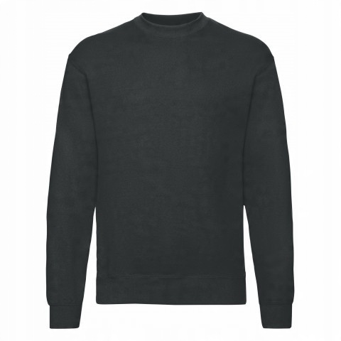 

Bluza męska Set-In Sweat FruitLoom Czarny 3XL