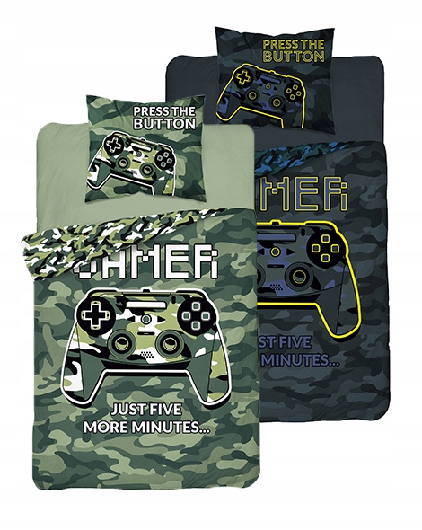 

Pościel świecąca w ciemności Game Moro Pad 140x200