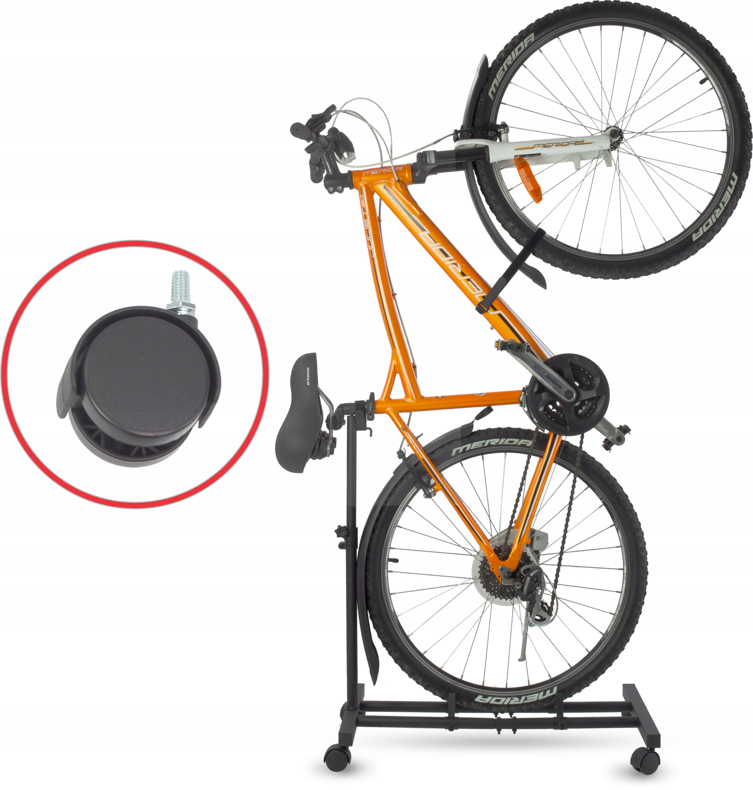 Stabilní vertikální stojan na kolo Veloroll