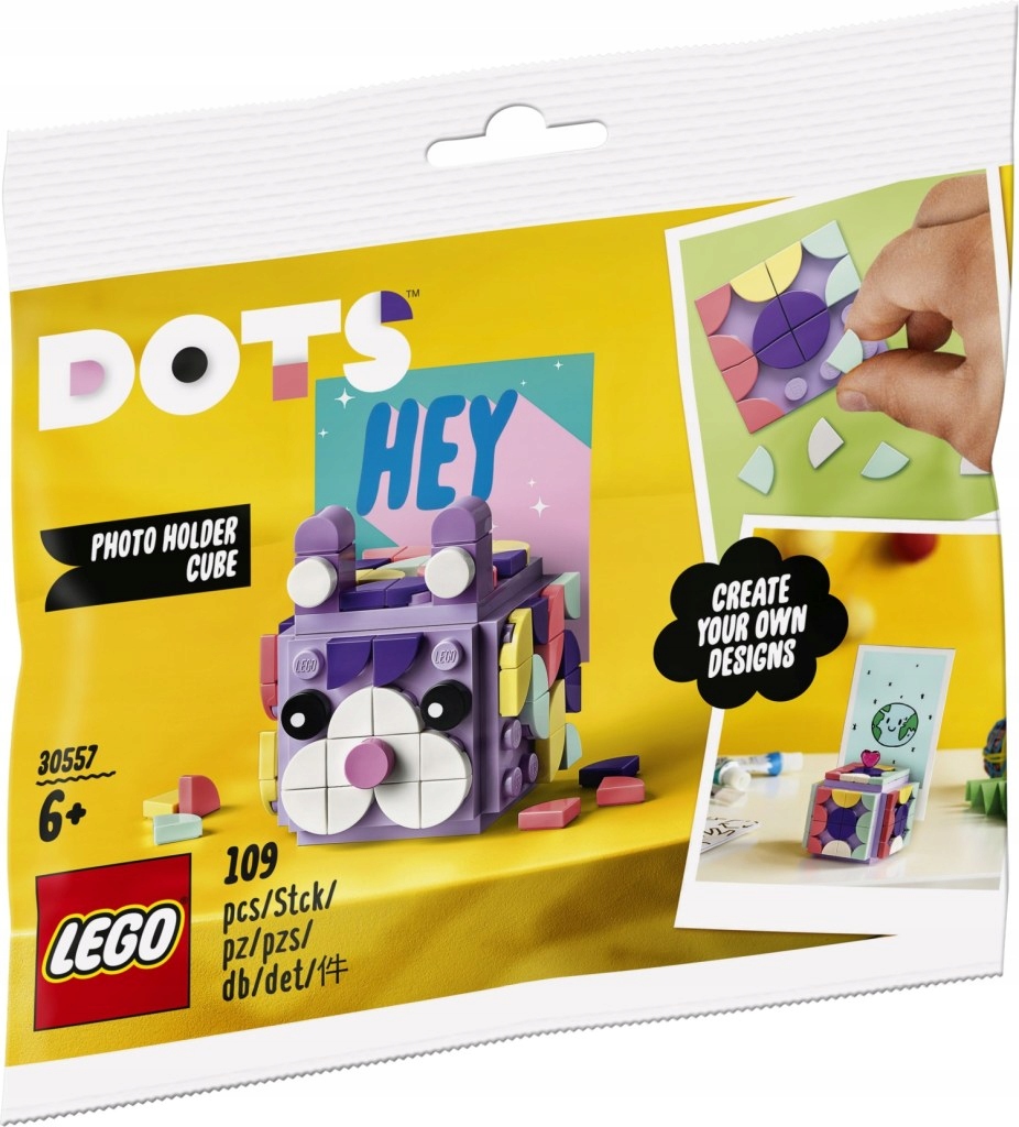 Lego Dots 30557 Polybag Saszetka Podstawka na zdjęcia 109 elementów Nowy