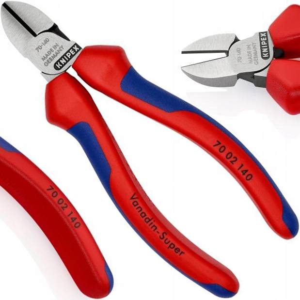 

Knipex Szczypce Tnące Boczne Precyzyjne 140 mm