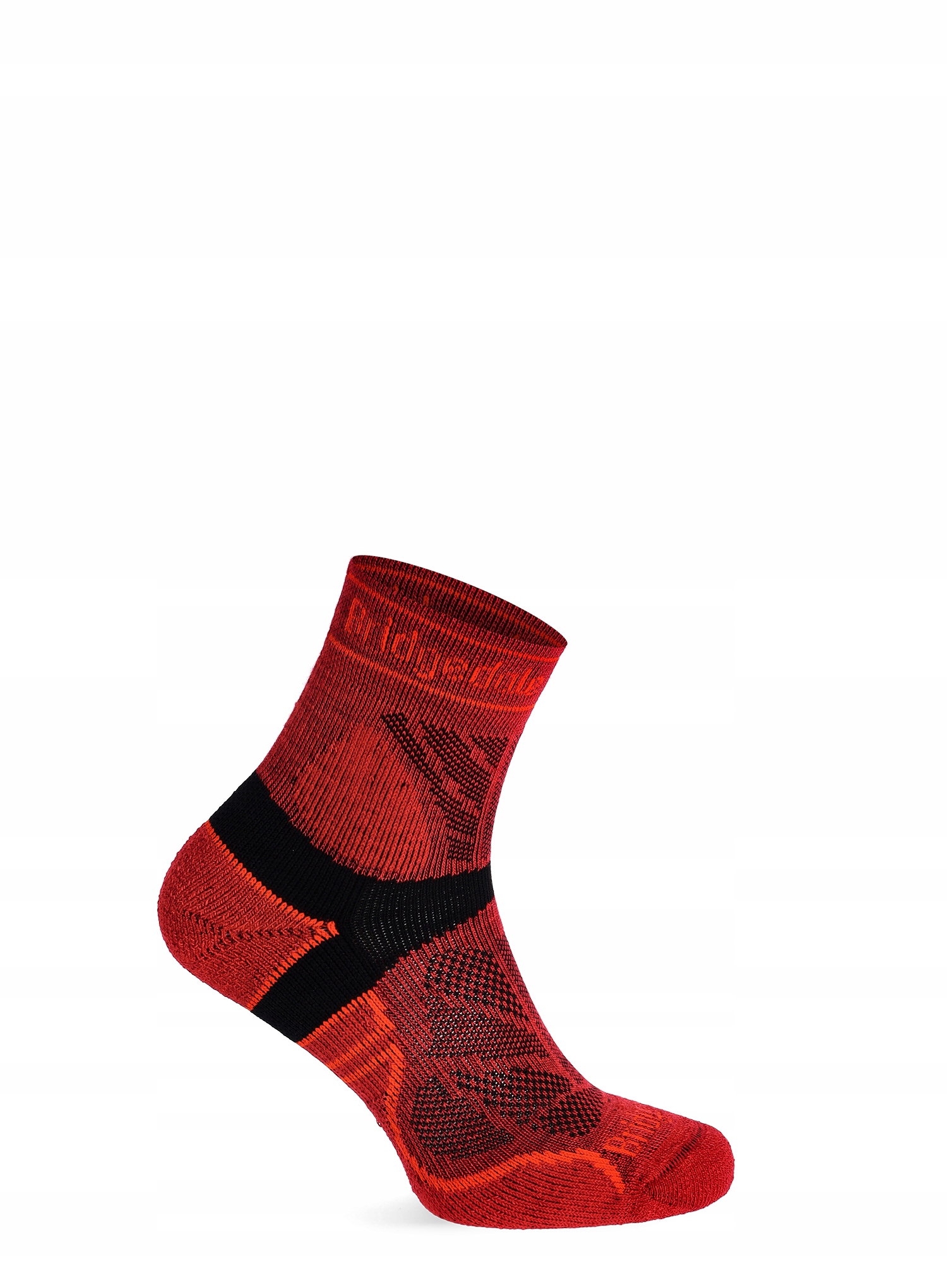 Skarpety do biegania Bridgedale Lt T2 Merino Sport 3/4 Crew - red 40-43 Rozmiar 40-43