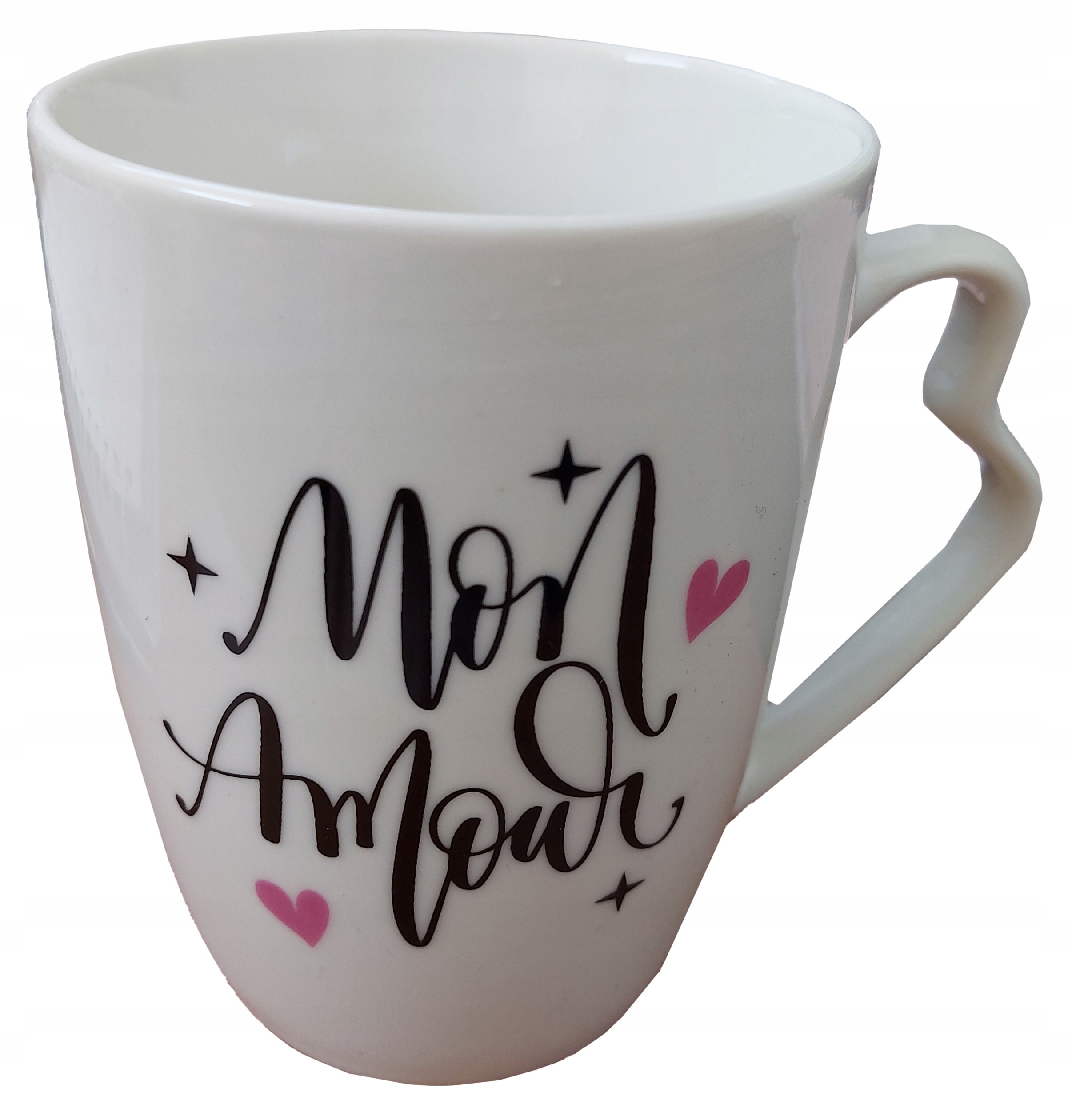 

Kubek Porcelanowy 360ml 11cm Mon Amour
