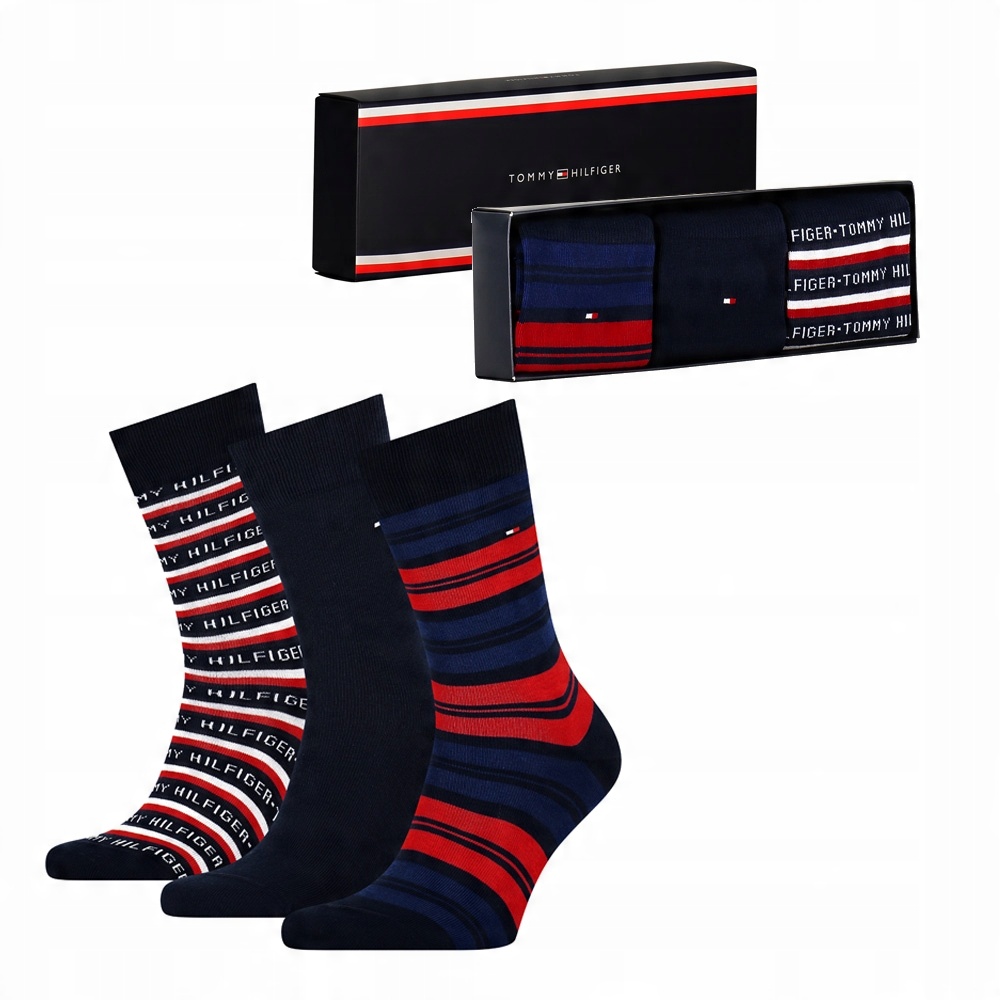 

Tommy Hilfiger Skarpety Zestaw Prezentowy 39/42