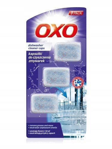 

Kapsułki do czyszczenia zmywarki Oxo 3 szt.